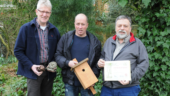 Bestuur van Natuur & Jeugd tijdens het 50 jarig bestaan in 2012